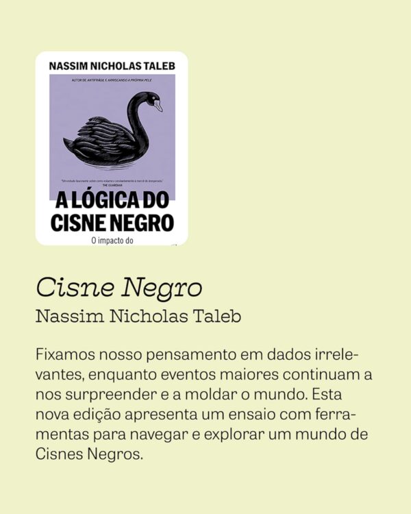 A lógica do Cisne Negro (Edição revista e ampliada): O impacto do altamente improvável - Imagem 2
