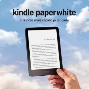 Kindle Paperwhite 16 GB (Última geração) - O Kindle mais rápido já lançado, com nova tela antirreflexo de 7” e bateria que dura semanas
