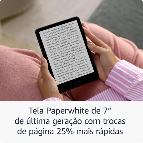Kindle Paperwhite 16 GB (Última geração) - O Kindle mais rápido já lançado, com nova tela antirreflexo de 7” e bateria que dura semanas - Imagem 6