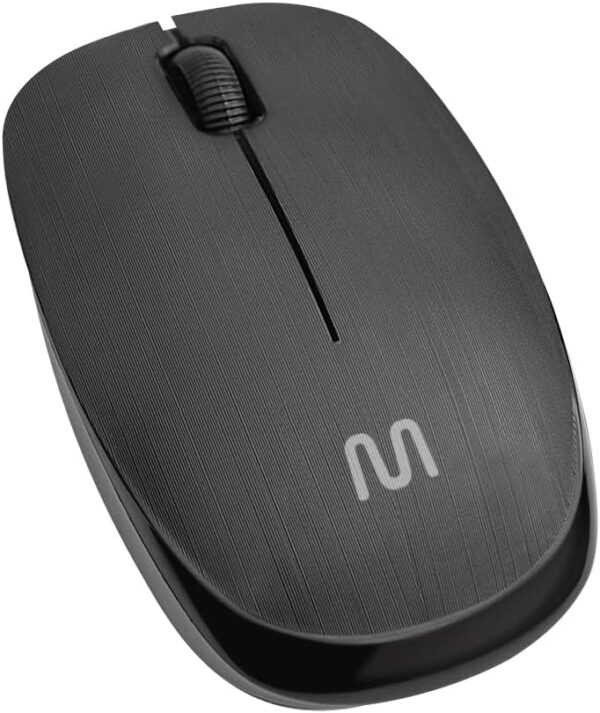 Mouse Sem Fio Standard Usb 1200dpi 3 Botões Design Ergonômico Preto Multi - MO251 - Imagem 2