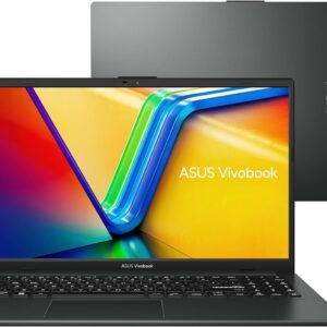 Notebook ASUS VivoBook Go 15, AMD RYZEN 5 7520U, 8GB, 256GB SSD, KeepOS, Tela 15,6_ FHD, Mixed Black - E1504FA-NJ731-1