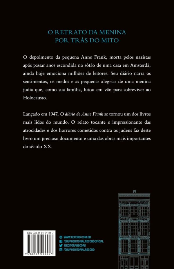 O diário de Anne Frank (edição oficial) Capa comum - Imagem 2