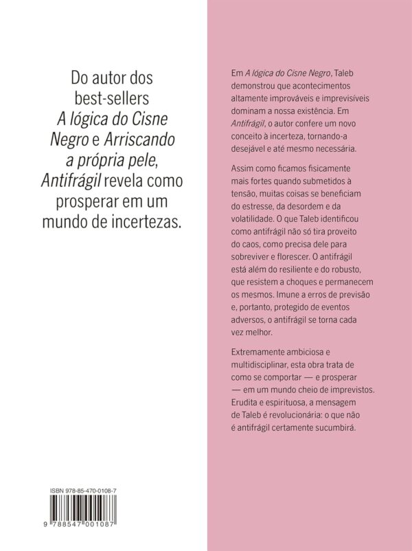 Antifrágil (Nova edição): Coisas que se beneficiam com o caos Capa comum - Imagem 2