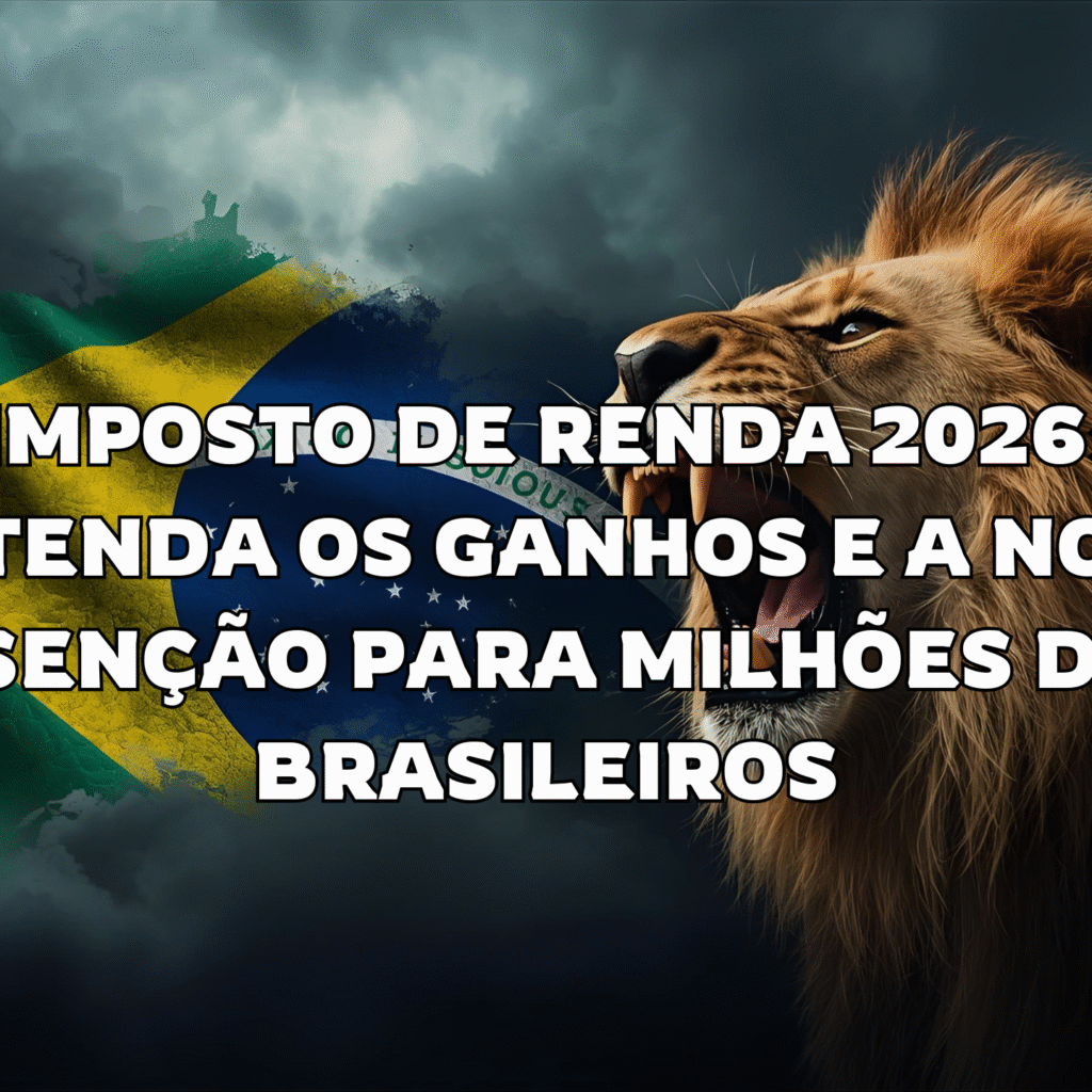 Imposto de Renda 2026: Entenda os Ganhos e a Nova Isenção para Milhões de Brasileiros